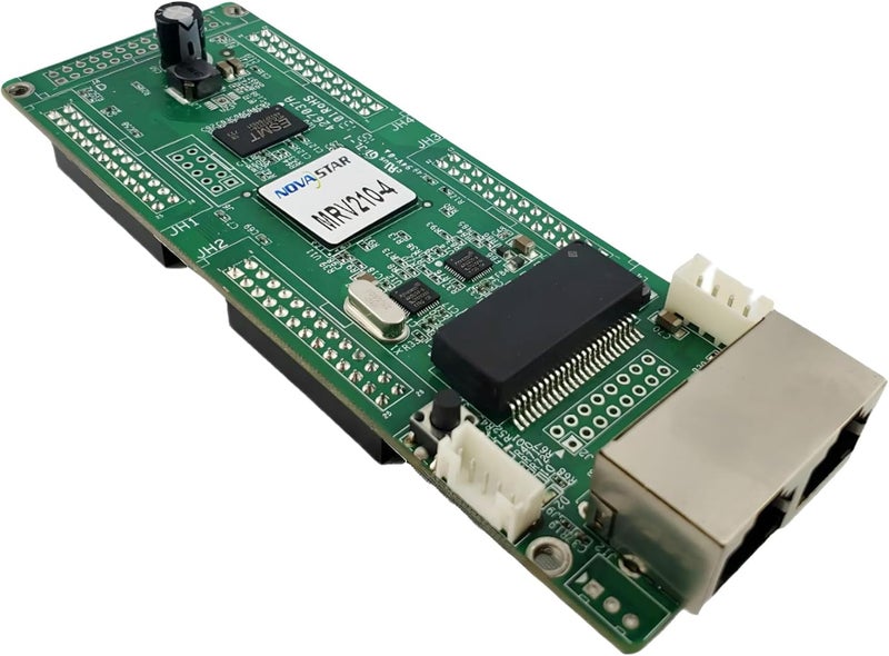 AzarPixel NovaStar MRV210-4 Receiving Card by | High-Precision LED Receiver Card for LED Display and Video Wall Systems | Supports 3D, Pixel-Level Calibration, Loop Backup, and EMC Class A Stability - Image 1
